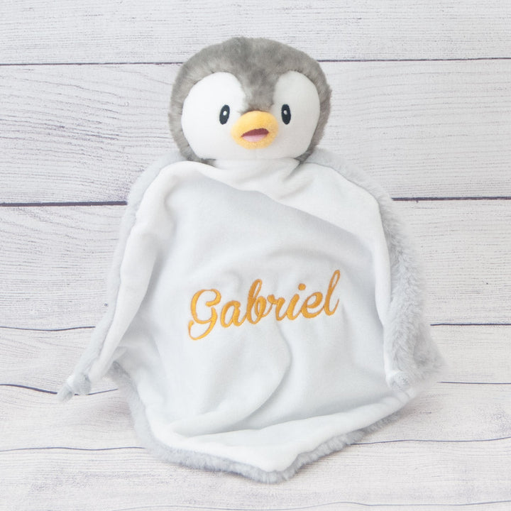 Grey Penguin Lovey - Blankey