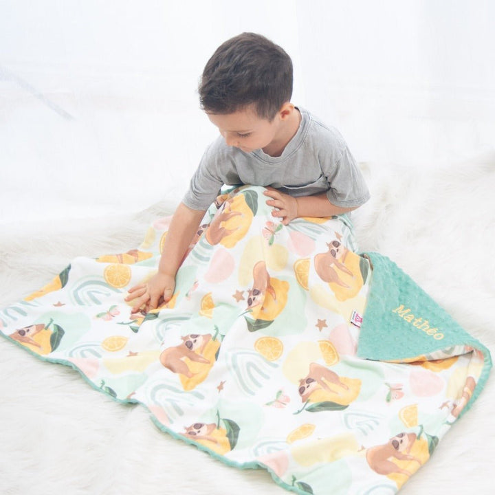 Sloths and Lemons - Blanket