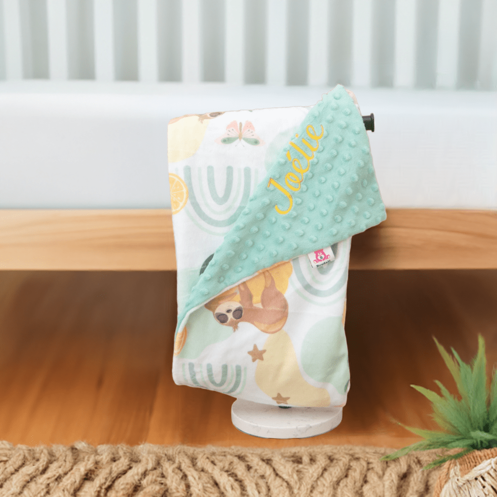 Sloths and Lemons - Blanket