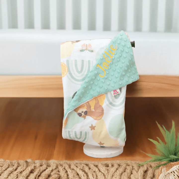 Sloths and Lemons - Blanket