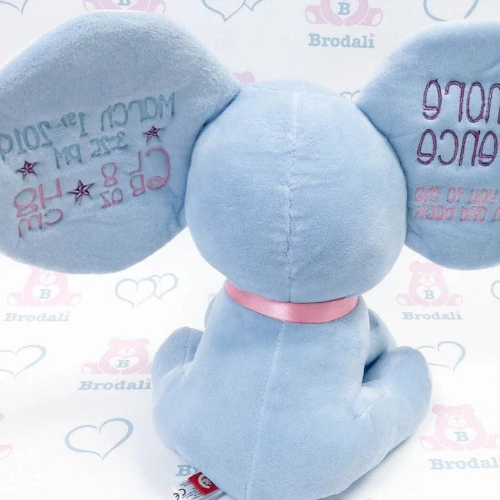 Glacier the Blue Elephant - Plush