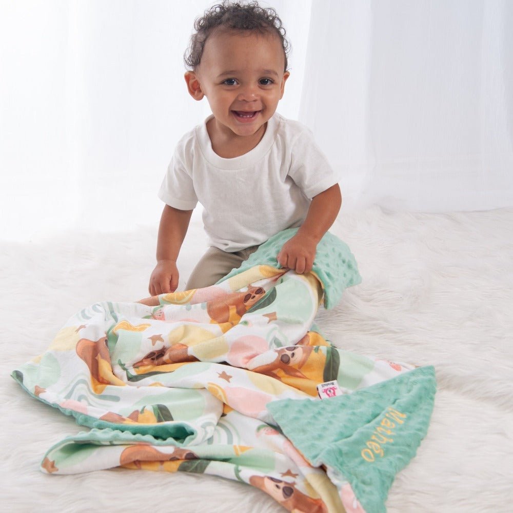 Sloths and Lemons - Blanket