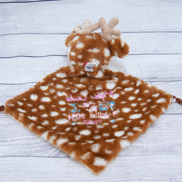 Doudou chevreuil broderie
