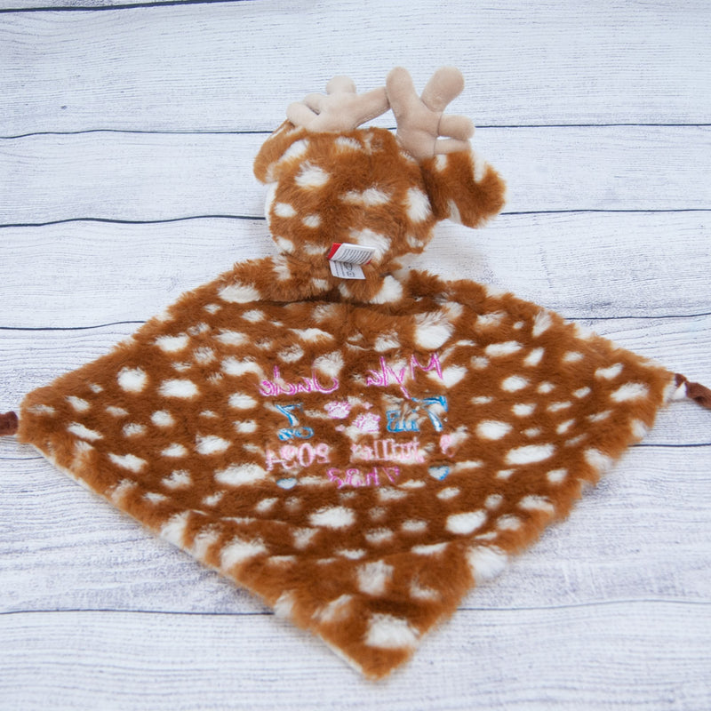 Doudou chevreuil broderie