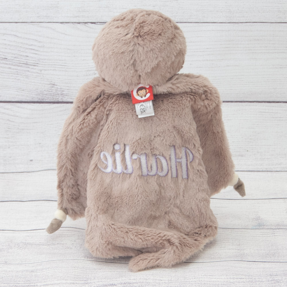 Doudou paresseux dos