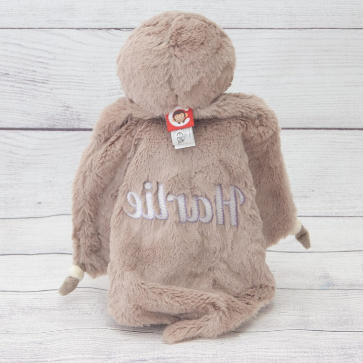 Doudou paresseux dos