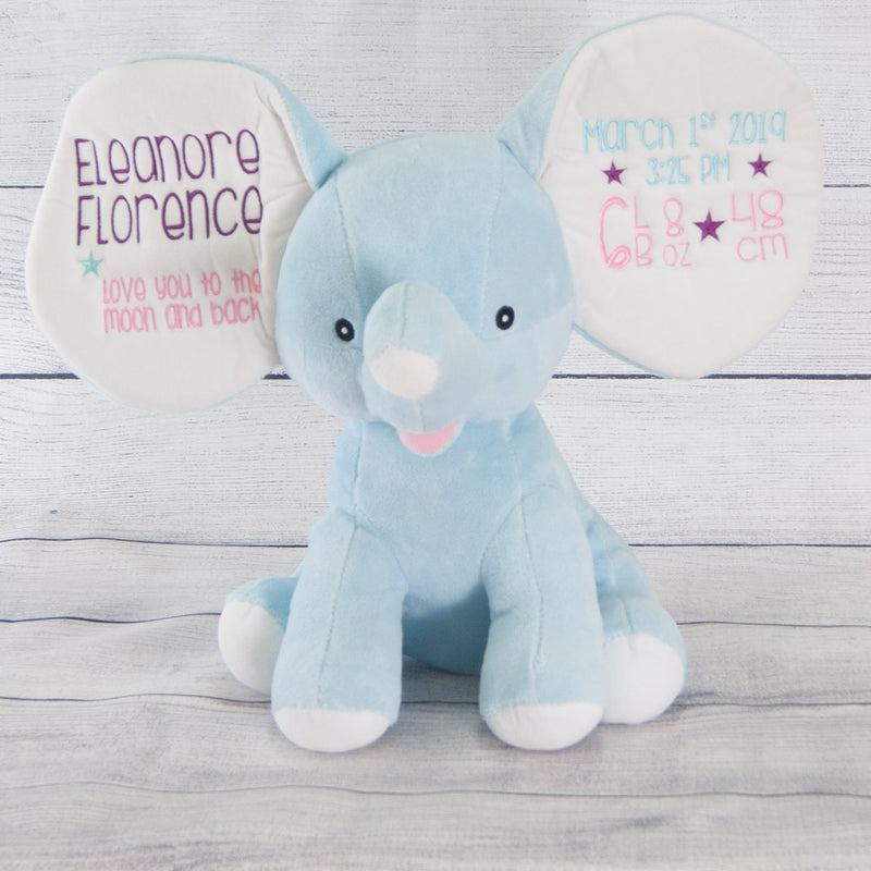 Elephant bleu informations naissance