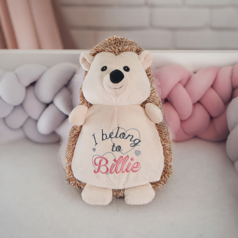 i belong to stuffie hedgehog