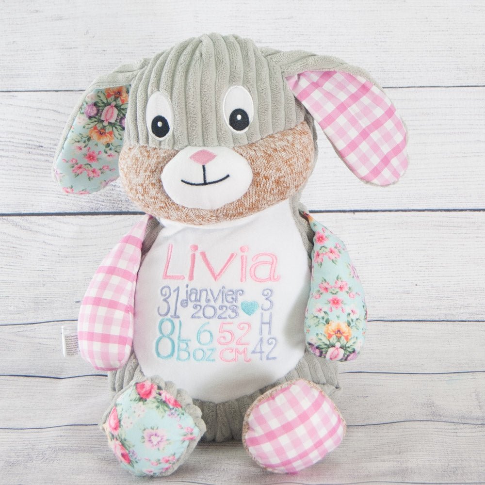 Albany the Bunny - Floral - Plush