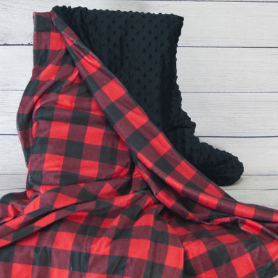 buffalo plaid blanket adult