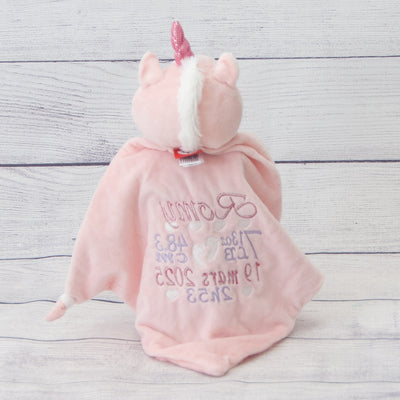 doudou licorne dos