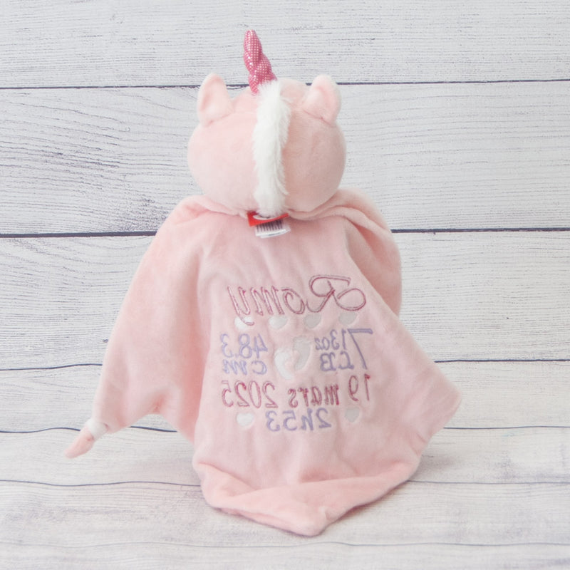 doudou licorne dos