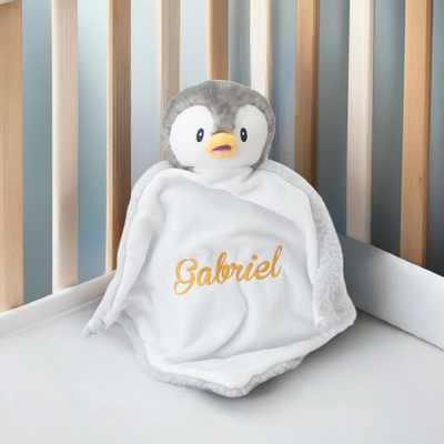 Grey Penguin Lovey