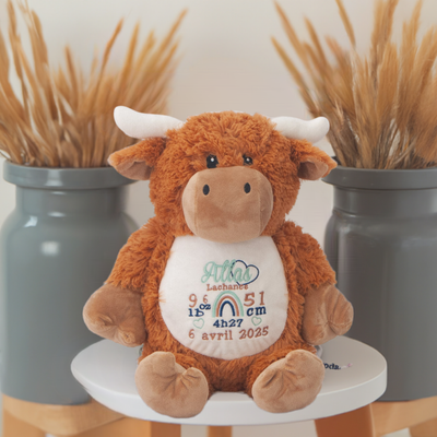 highland cow stuffed animal