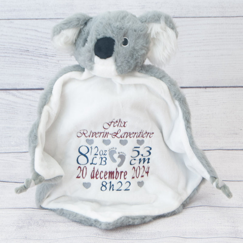 koala doudou bebe