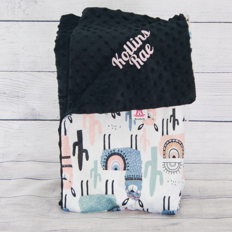 llama blanket baby