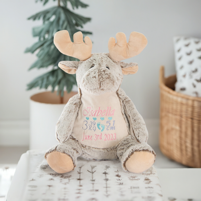 moose birth stats plush canada