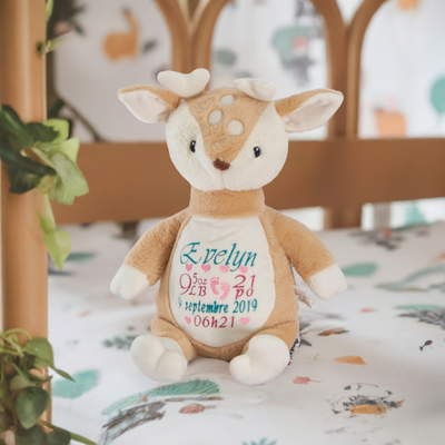 toutou bambi avec infos naissance