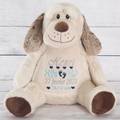 toutou chien avec infos naissance