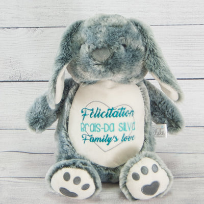 toutou lapin personnalisé québec