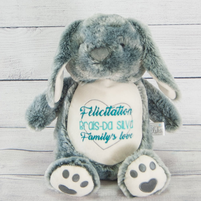 toutou lapin personnalisé québec