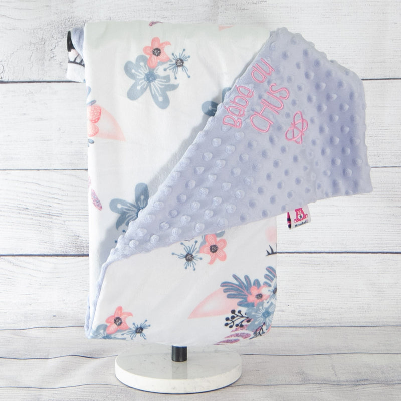 unicorns blanket with name