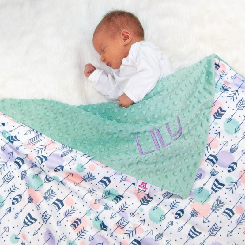 Baby blanket with first name