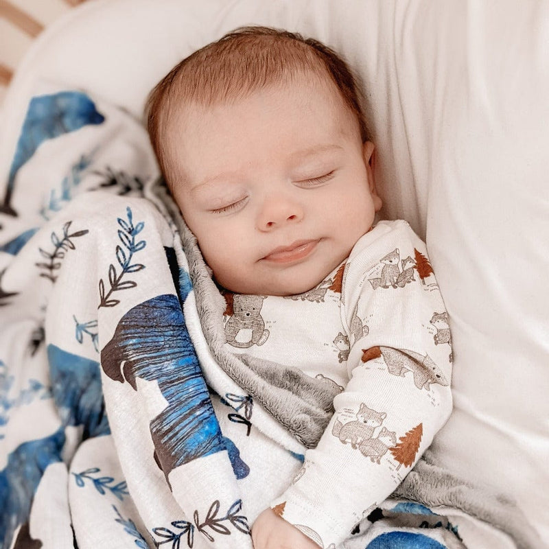 custom minky baby blanket