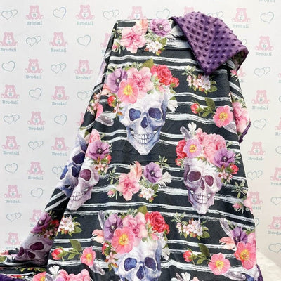 Skulls JUMBO blanket