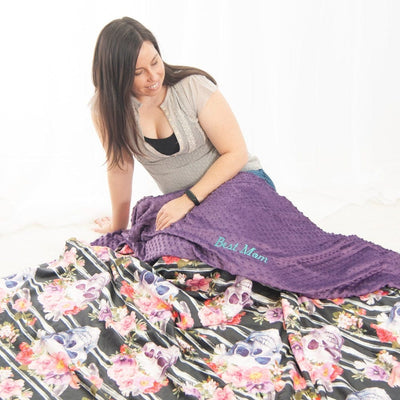 Couverture jumbo squelettes