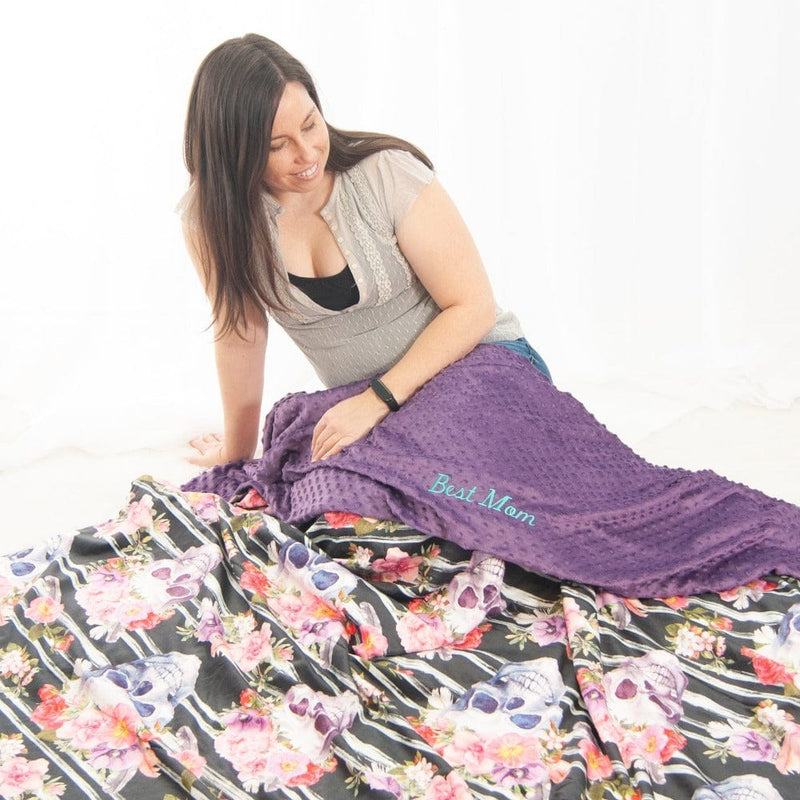 Couverture jumbo squelettes