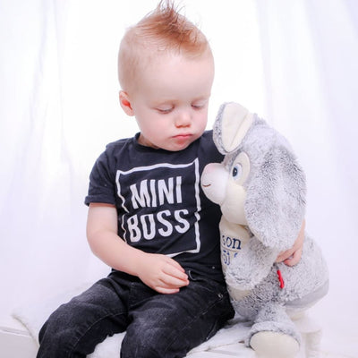 Plush bunny personalized - toutou lapin personnalisé