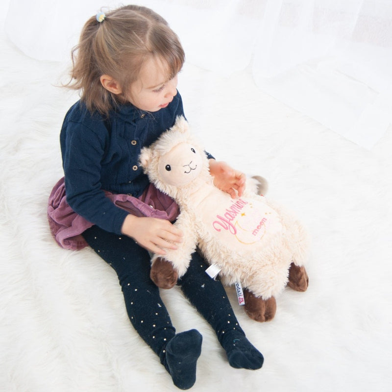 customized llama alpaca stuffie
