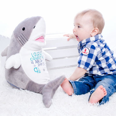 Requin en peluche personnalisé 