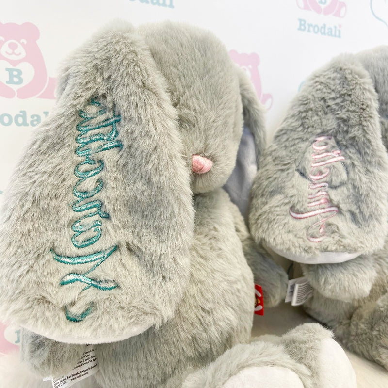 lapin broderie oreille