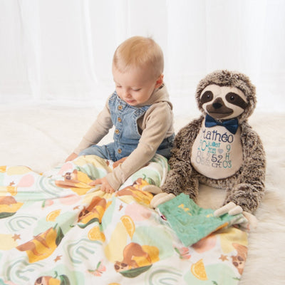 Sloth Baby Gift Set